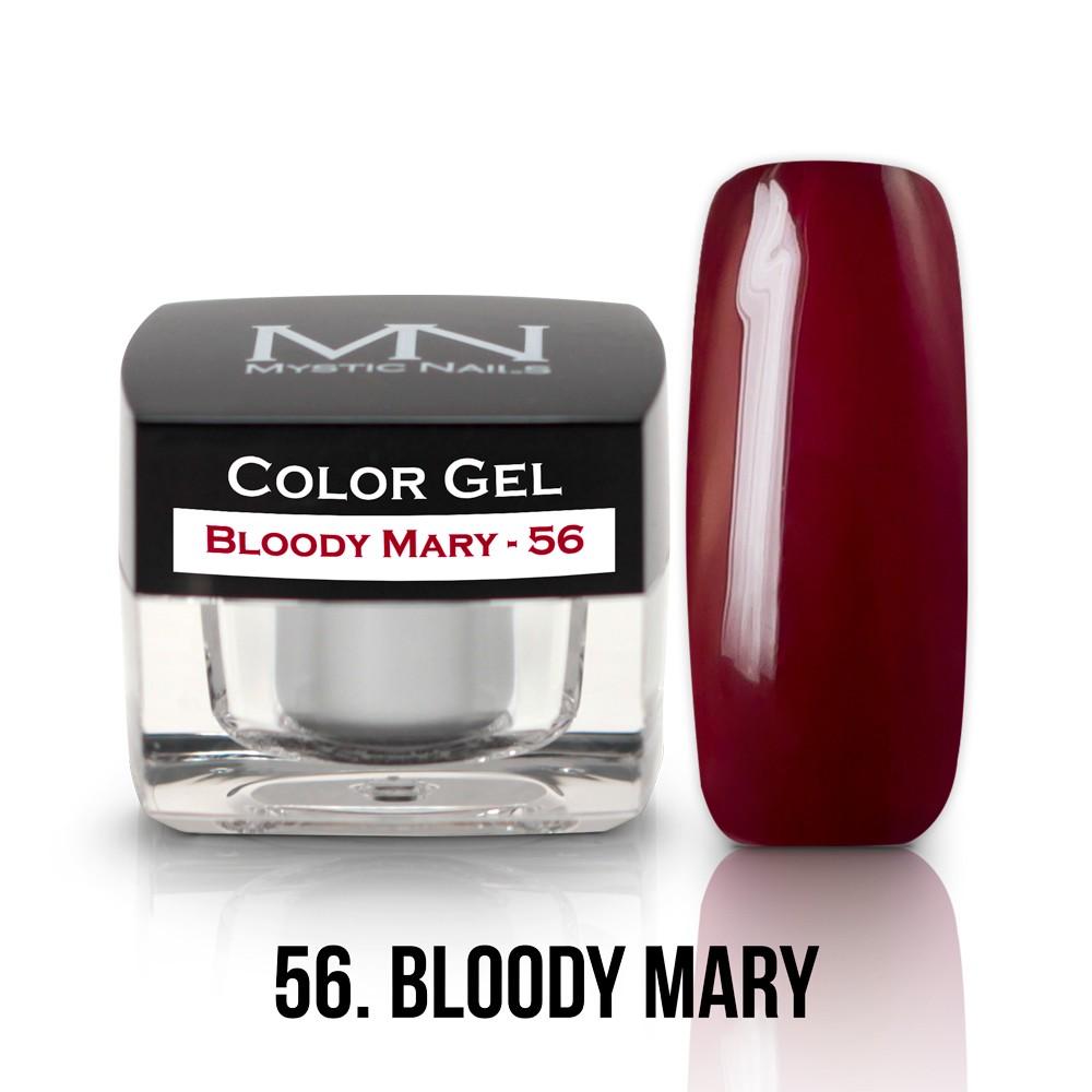 Farebný UV gél - 56 DBloody Marry- 4g