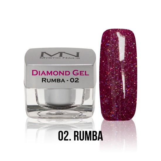 Diamond Gel - no. 02. - Rumba -4g
