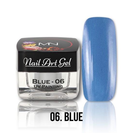 UV Painting Nail Art gel 06 - Modrá