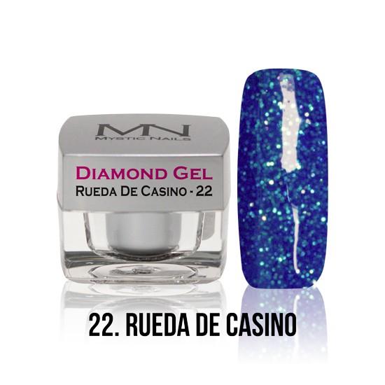 Diamond Gel - no. 22. - Rueda De Casino -4g