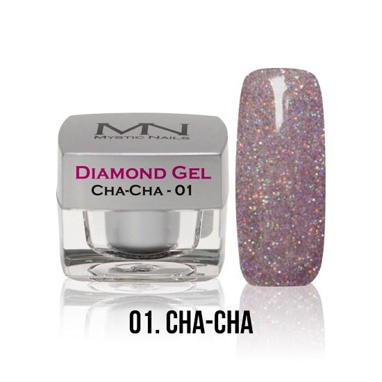 Diamond Gel - no. 01. - Cha-Cha -4g