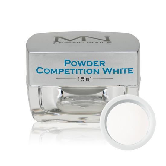 Akrylový prášok Competition White  -  Ultra Biely   15g