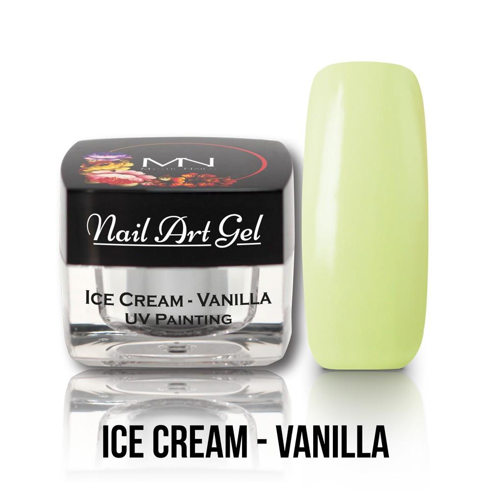 UV Painting Nail Art gel  -Ice Cream Vanilla 4g