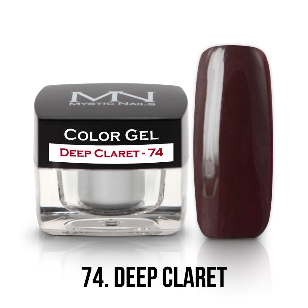 Farebný UV gél - 74 - Deep Claret - 4g