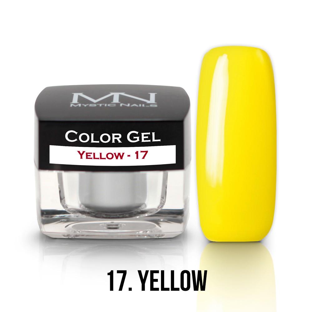 Farebný UV gél - 17 -Yellow - 4g