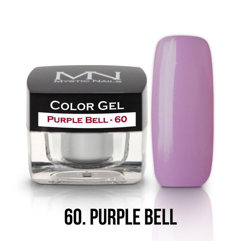 Farebný UV gél - 60 Purple Bell- 4g