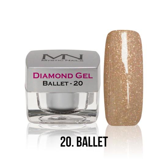 Diamond Gel - no. 20. - Ballet -4g