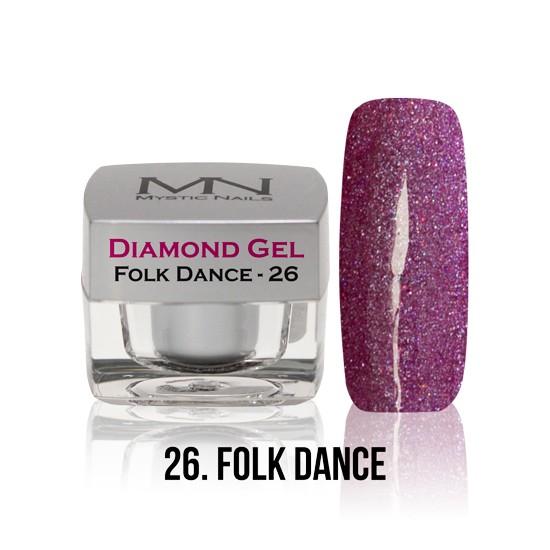Diamond Gel - no. 26. - Folk Dance -4g